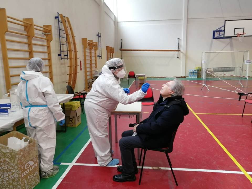 Il Sindaco Borrelli si sottopone al tampone